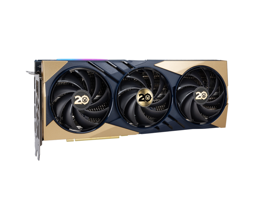 MSI Grafikkarte GeForce RTX 4070 SUPER 12G GAMING SLIM World of Warcraft EDITION