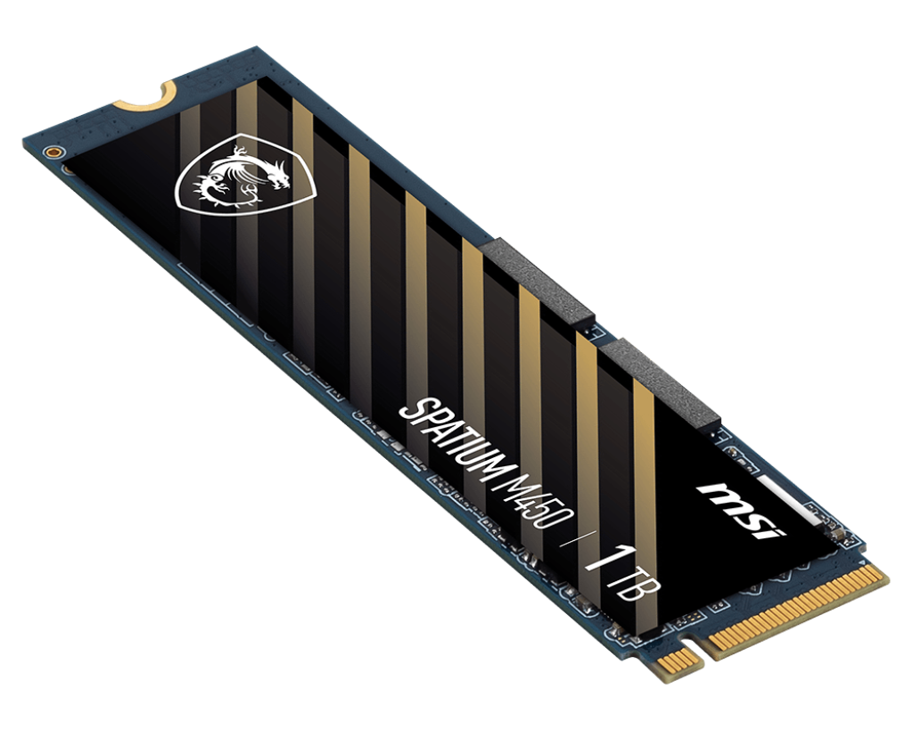 MSI CB SSD SPATIUM M450 PCIe 4.0 NVMe M.2 1TB - MSI e-Shop | Offiziell von MSI Deutschland