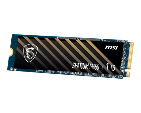 MSI Incent SSD SPATIUM M450 PCIe 4.0 NVMe M.2 1TB - MSI e-Shop | Offiziell von MSI Deutschland