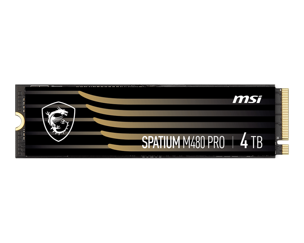 MSI Incent SSD SPATIUM M480 PRO PCIe 4.0 NVMe M.2 4TB - MSI e-Shop | Offiziell von MSI Deutschland