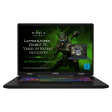 MSI CB Gaming Laptop Crosshair 17 HX D14VGKG-098 Anniversary Edition [mit »Diablo® IV – Vessel of Hatred« Bundle]