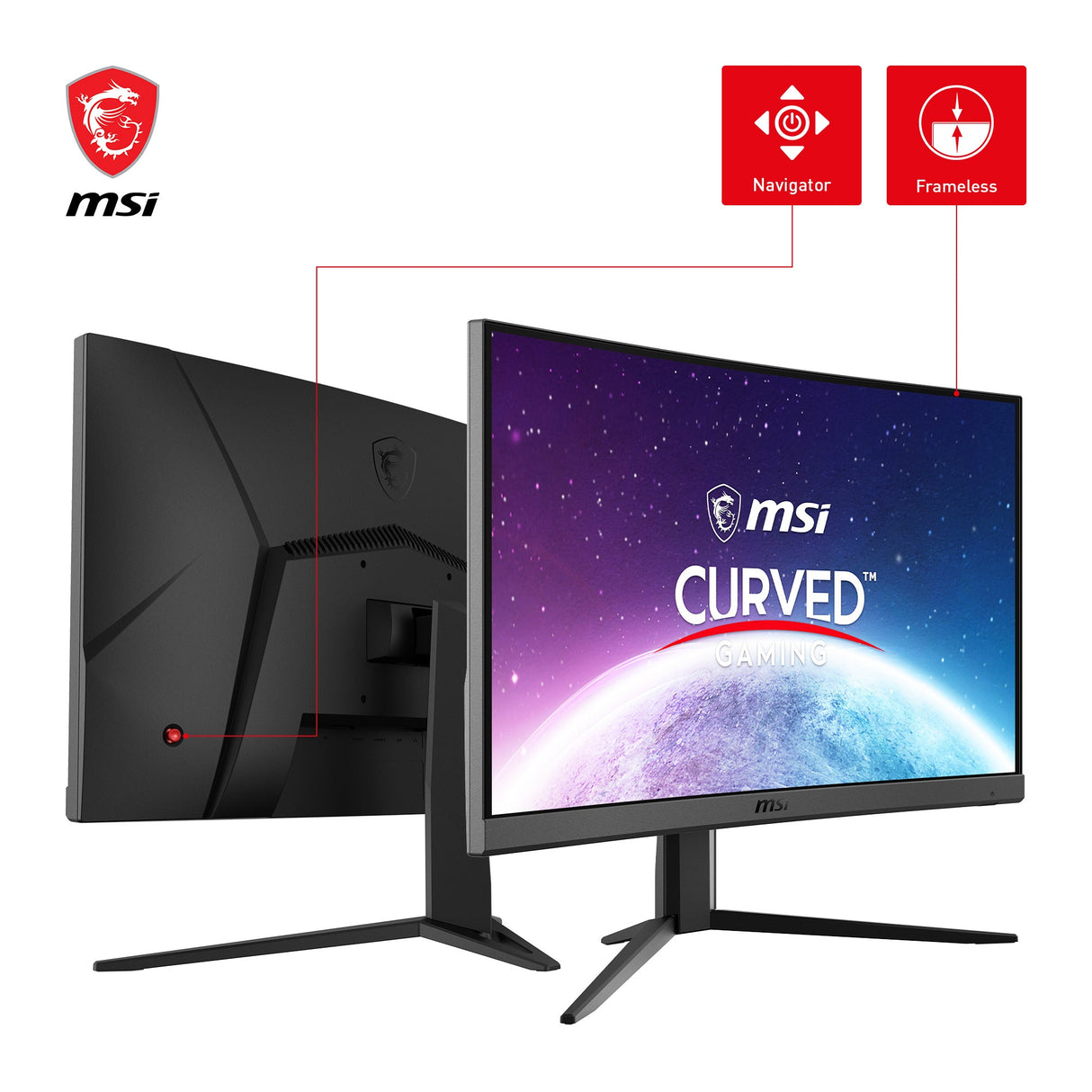 MSI CB G24C4DE E2 | MSI eSport Gaming Monitor - MSI e-Shop | Offiziell von MSI Deutschland