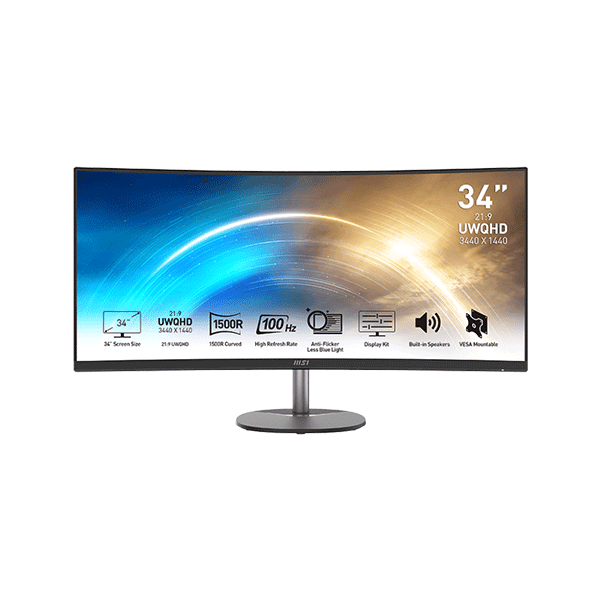 MSI CB PRO MP341CQDE | MSI PRO Monitor - MSI e-Shop | Offiziell von MSI Deutschland