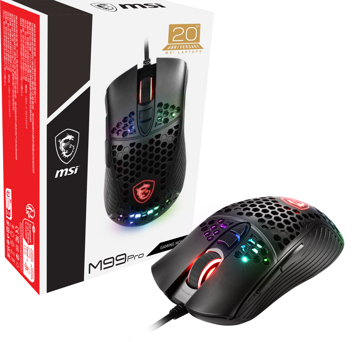 MSI Gaming Mouse_M99 Pro Box_20th