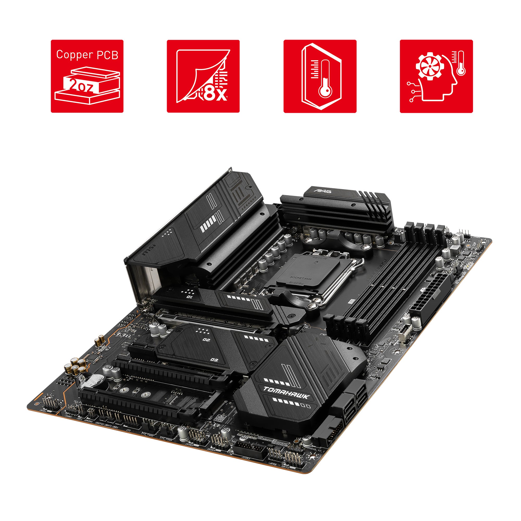 MSI Motherboard MAG X670E TOMAHAWK WIFI - MSI e-Shop | Offiziell von MSI Deutschland