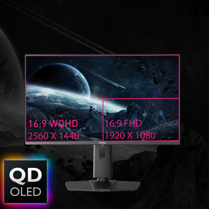 MPG 271QRXDE QD-OLED | MSI eSport Gaming Monitor