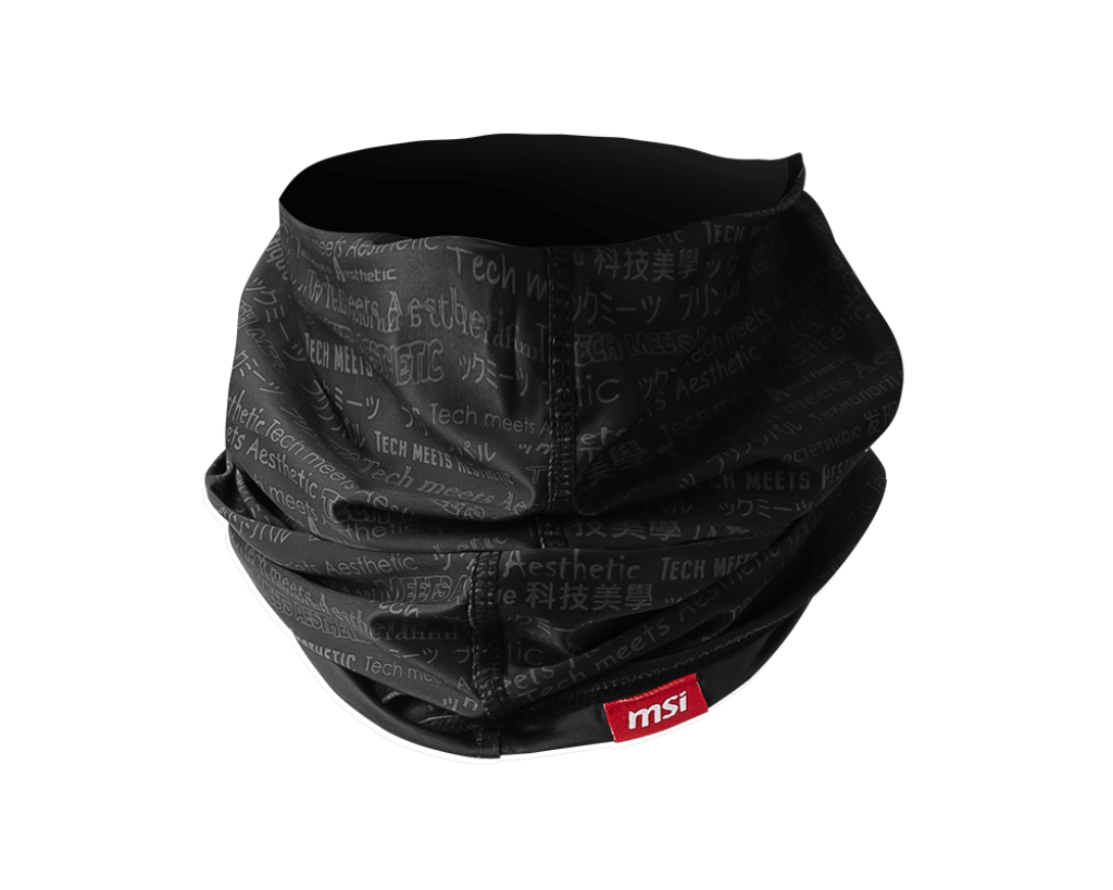 MSI TMA Neck Gaiter das FAN Halstuch - MSI e-Shop | Offiziell von MSI Deutschland