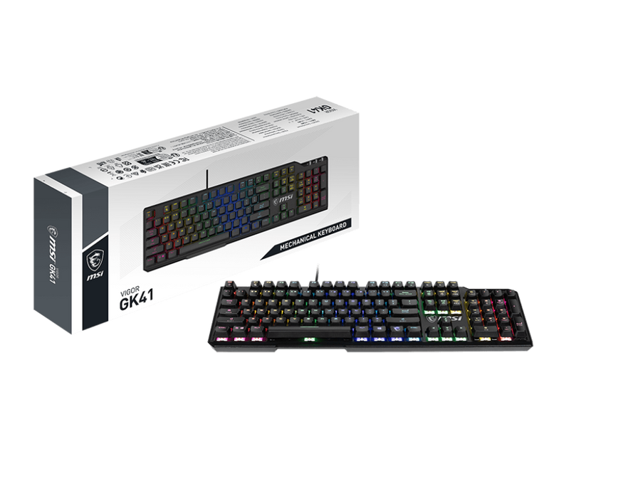 MSI Gaming Tastatur VIGOR GK41 LR DE - MSI e-Shop | Offiziell von MSI Deutschland