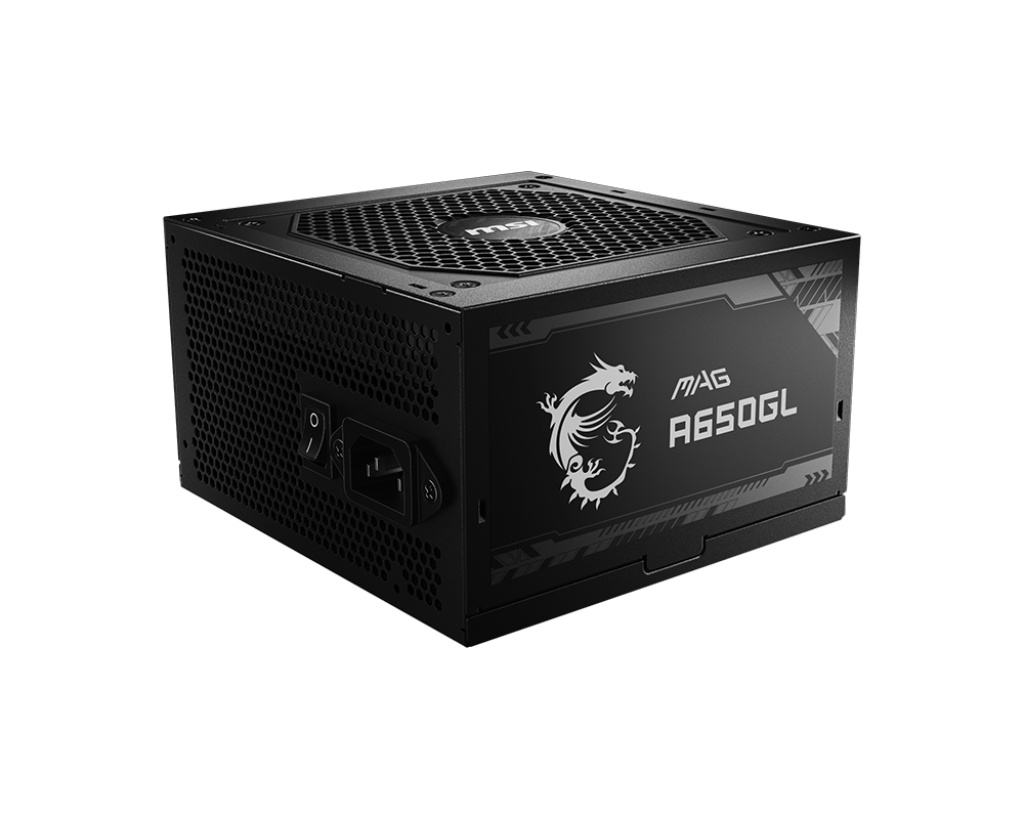 MSI CB Desktop PC Netzteil ATX 650Watt 80 Plus Gold MAG A650GL - MSI e-Shop | Offiziell von MSI Deutschland