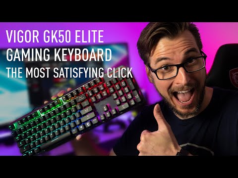 MSI Gaming Tastatur VIGOR GK50 ELITE BW DE (QWERTZ) USB